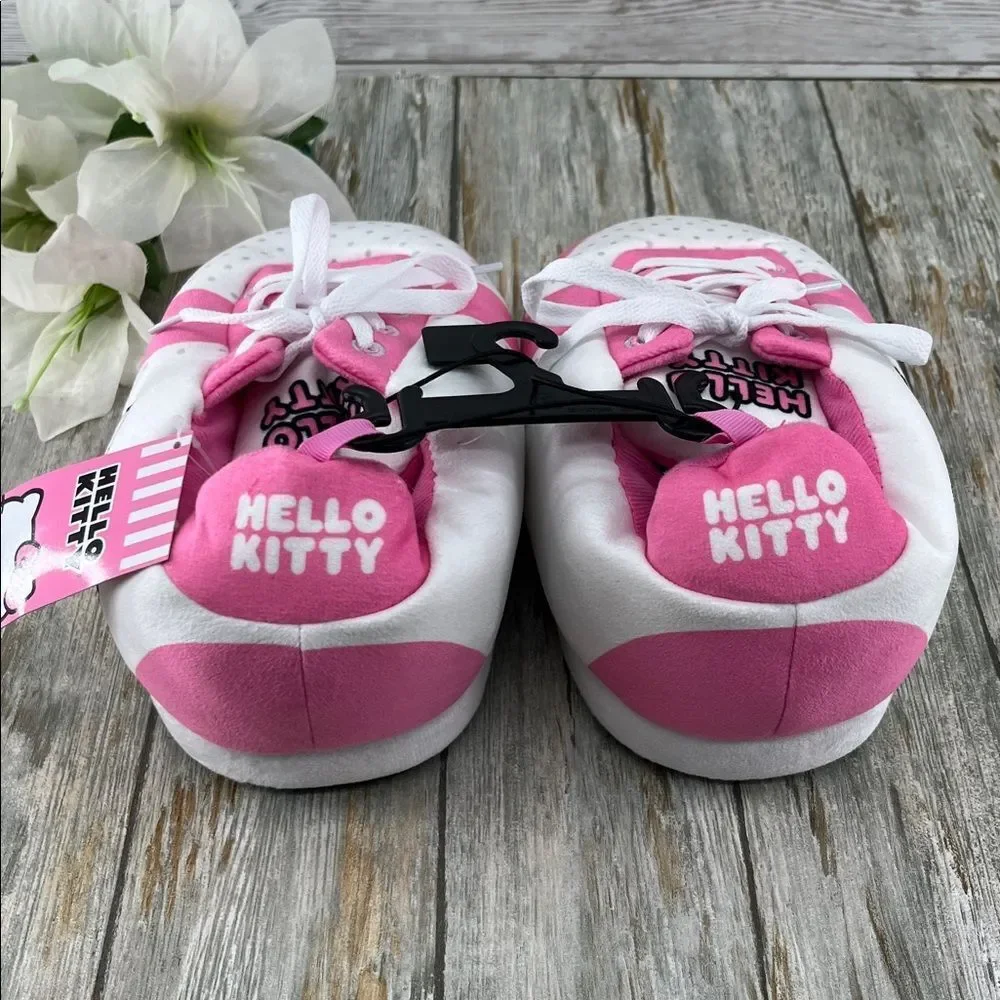 Little Girls Hello Kitty Sneaker Slippers Shoes Size 2/3